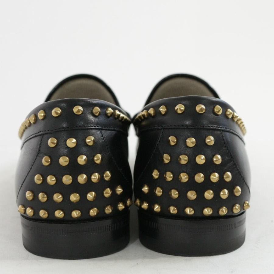 グッチ 1953 60周年 ホースビット スタッズ ローファー靴/8(27cm相当)/ブラック×ゴールド/RF4/219849 | GUCCI | 04