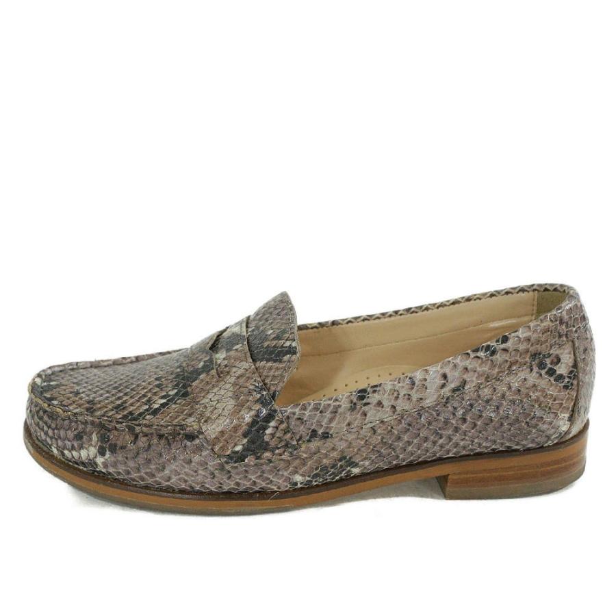 コールハーン ALEXA PENNY MOC・アレクサ ペニー ローファー モック 靴/5 1/2B(22.5cm)/ブラウン×カーキ系/COLEHAAN/RF4/220230 | COLE HAAN