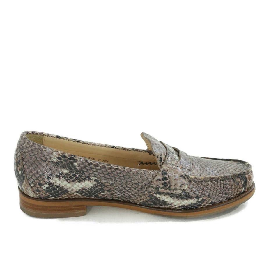 コールハーン ALEXA PENNY MOC・アレクサ ペニー ローファー モック 靴/5 1/2B(22.5cm)/ブラウン×カーキ系/COLEHAAN/RF4/220230 | COLE HAAN | 01