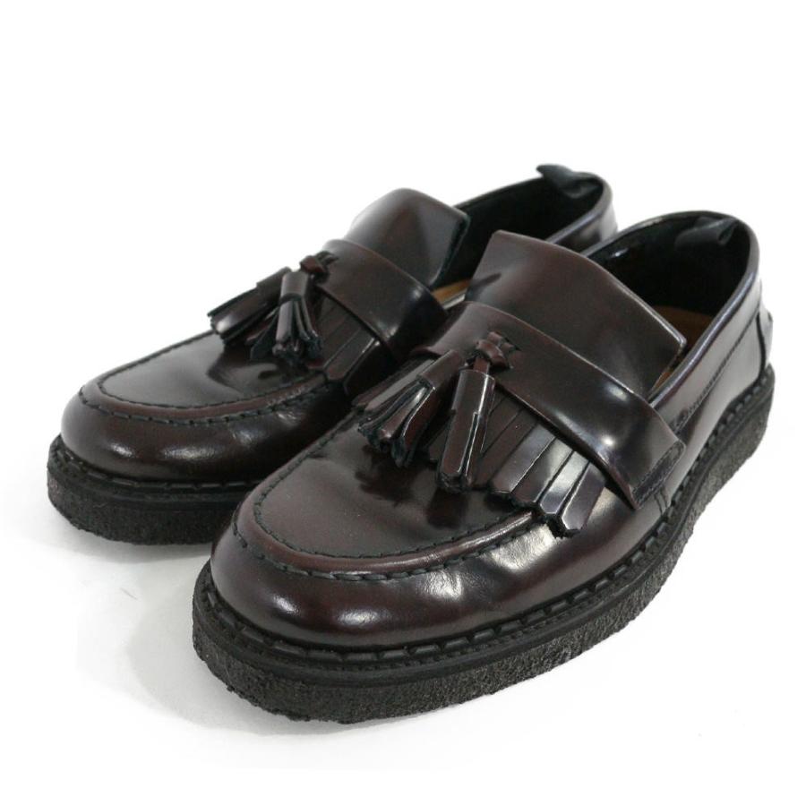 フレッドペリー ジョージコックス タッセルローファー靴/B8278/158/23cm/UK4/EU37/ブラック×ブラウン/FRED PERRY 翌日配送可/222627 | FRED PERRY | 02