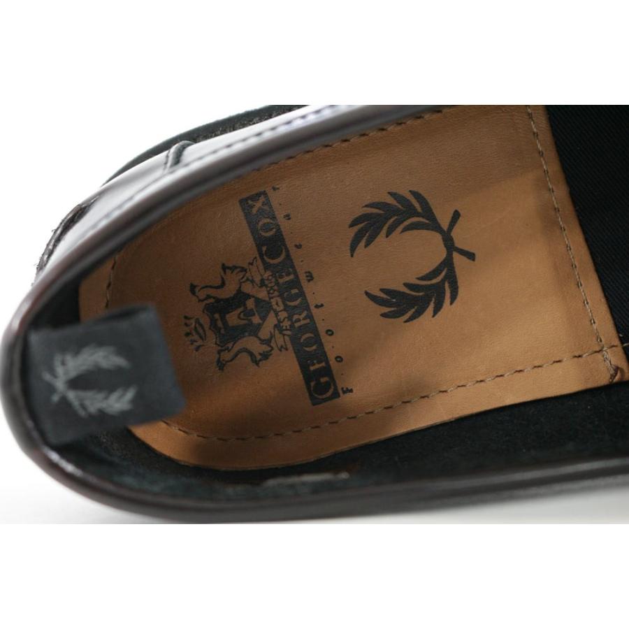 フレッドペリー ジョージコックス タッセルローファー靴/B8278/158/23cm/UK4/EU37/ブラック×ブラウン/FRED PERRY 翌日配送可/222627 | FRED PERRY | 08
