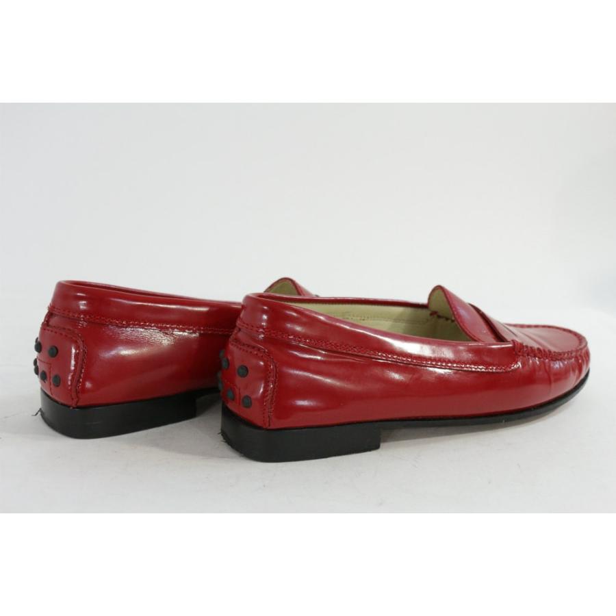 トッズ レザー ローファー靴/36 1/2/レッド×ブラック/TOD’S 翌日配送可/b181203/224202 |  | 06