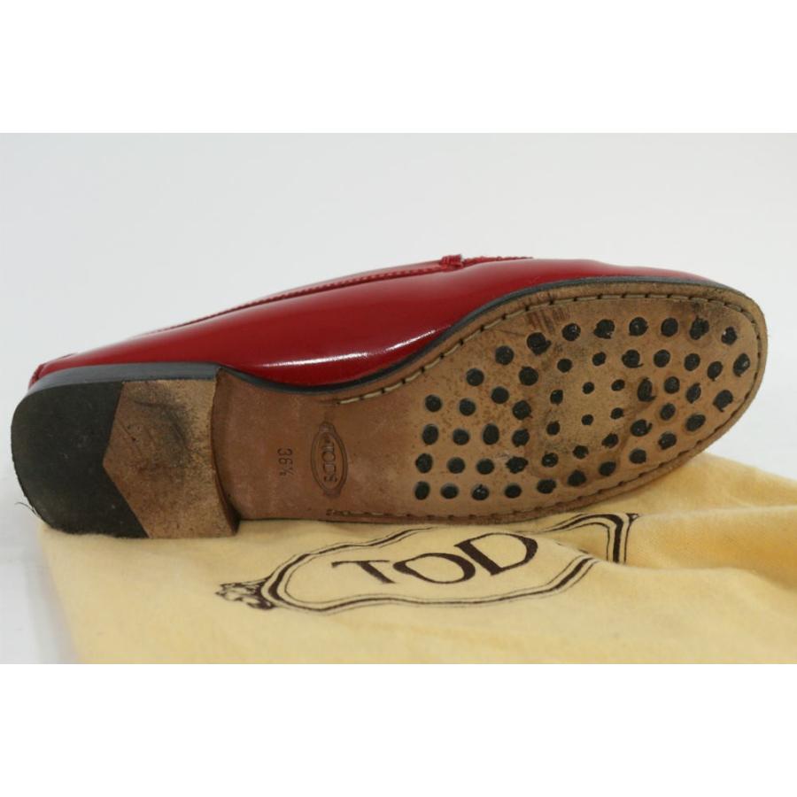 トッズ レザー ローファー靴/36 1/2/レッド×ブラック/TOD’S 翌日配送可/b181203/224202 |  | 09