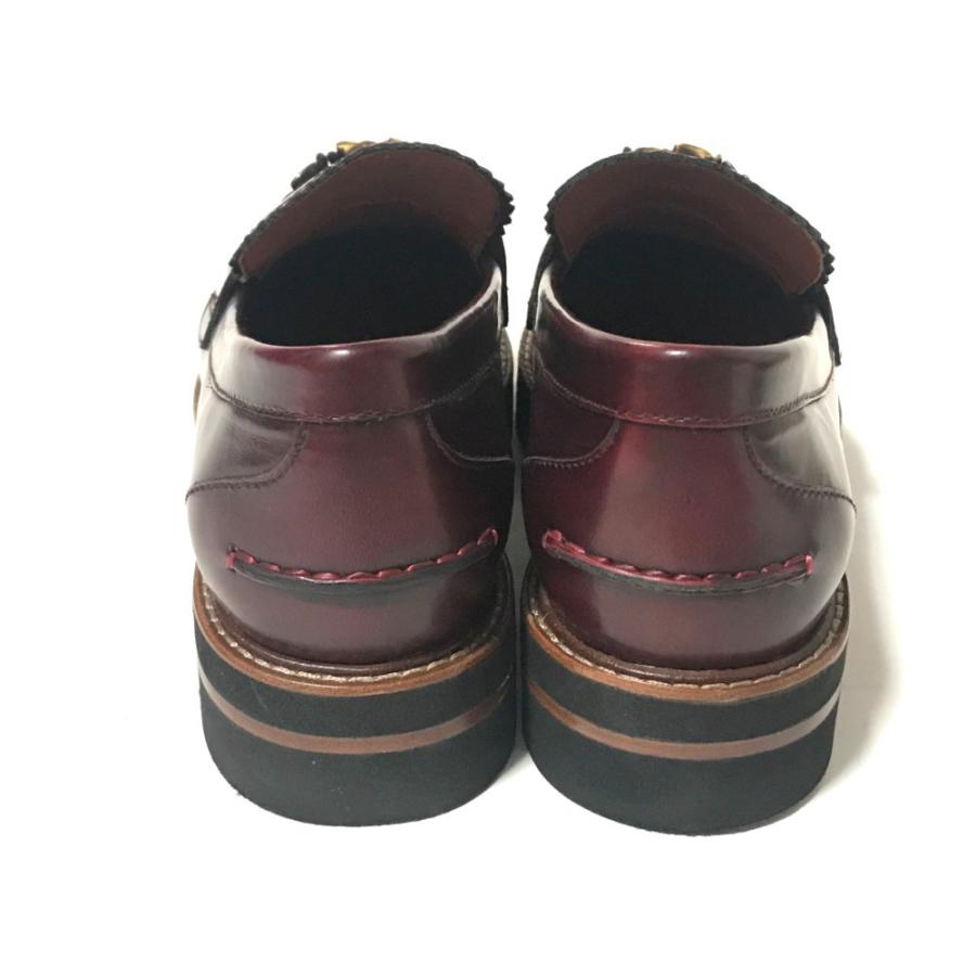 COACH コーチ ローファー靴 フラワー金具×フェイクパール/G1218/7.5