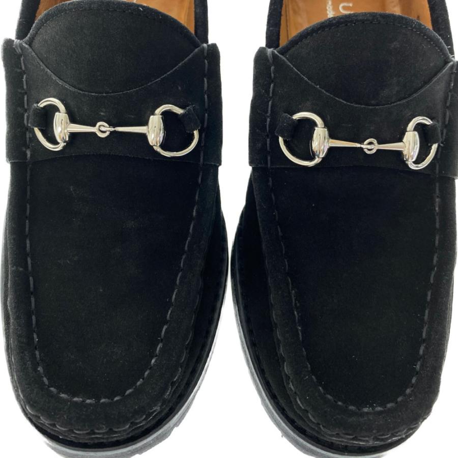 GUCCI グッチ スエードレザーホースビットローファー 靴/101 6105/4/6