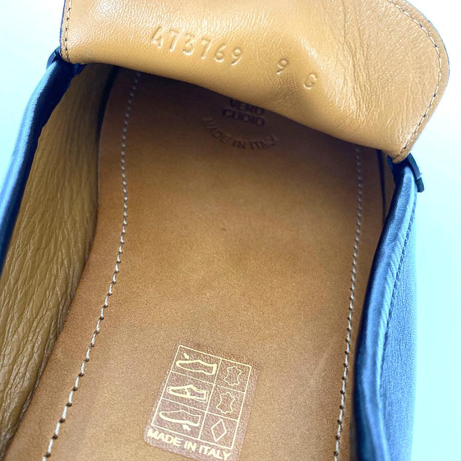 GUCCI グッチ Leather driver with bee・蜂刺繍・レザー