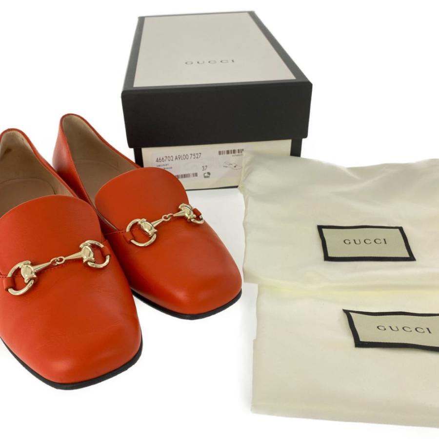 GUCCI（グッチ） ホースビットローファー 靴/466702/37(23.5cm相当