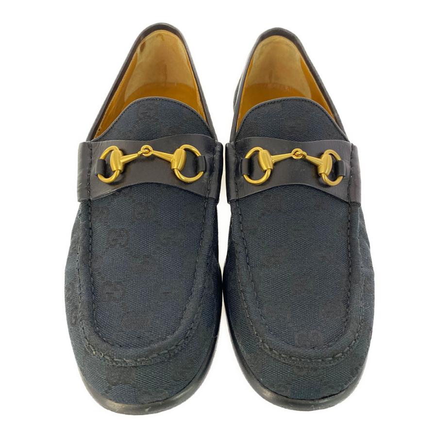 GUCCI GGキャンバス　ローファー　グッチ GUCCI(グッチ) GGキャンバス ホースビットローファー759648