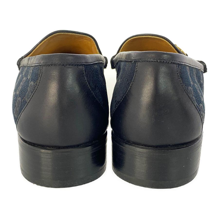 GUCCI グッチ GGキャンバス・ビットローファー 靴/43E(28cm相当  