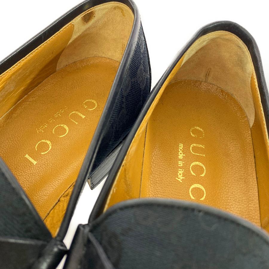 GUCCI（グッチ） GGキャンバス・ビットローファー 靴/43E(28cm相当