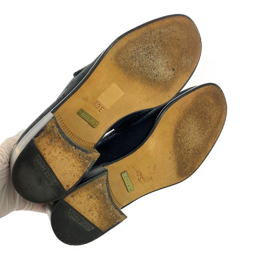 GUCCI（グッチ） GGキャンバス・ビットローファー 靴/43E(28cm相当