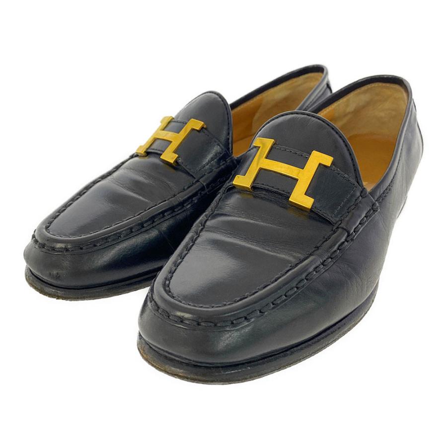 HERMES エルメス コンスタンス Hロゴ ローファー 35 1/2 HERMES エルメス コンスタンスローファー 靴 Hバックル/35 1/2