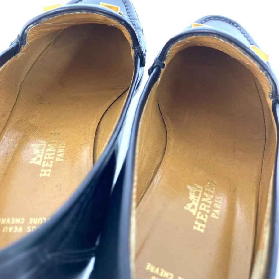 HERMES（エルメス） コンスタンスローファー 靴 Hバックル/35 1/2(22.5