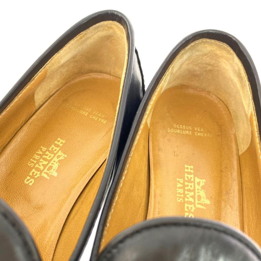 HERMES エルメス コンスタンスローファー 靴 Hバックル/35 1/2