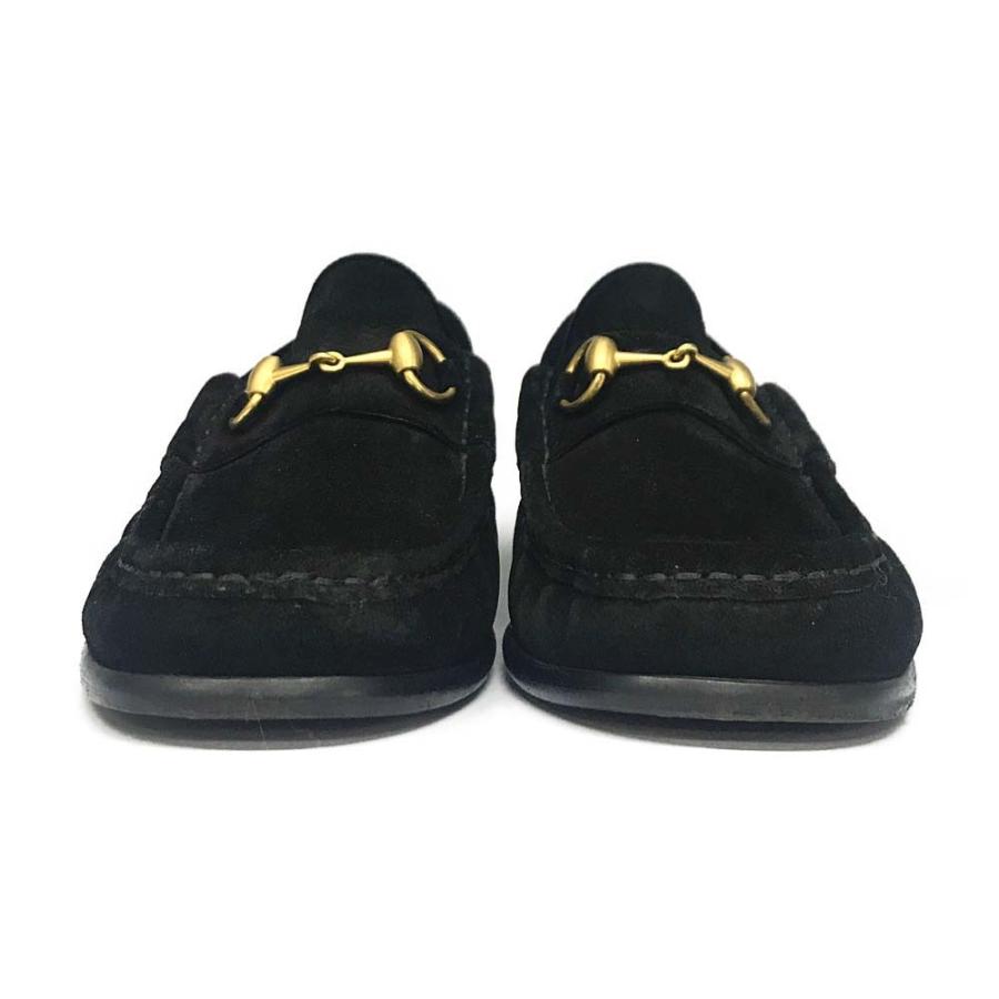 GUCCI ブラック　ビットモカシン　ソフトカーフ GUCCI - Vintage グッチ GUCCI ローファー モカシン ホース