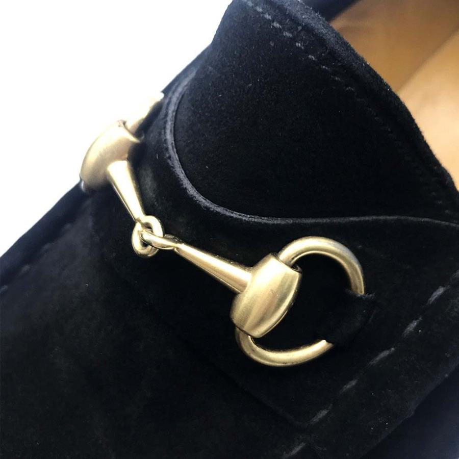 グッチ GUCCI 化粧箱袋付き ホースビットモカシン 約25.5cm 革靴 GUCCI - Vintage グッチ GUCCI ローファー モカシン ホース