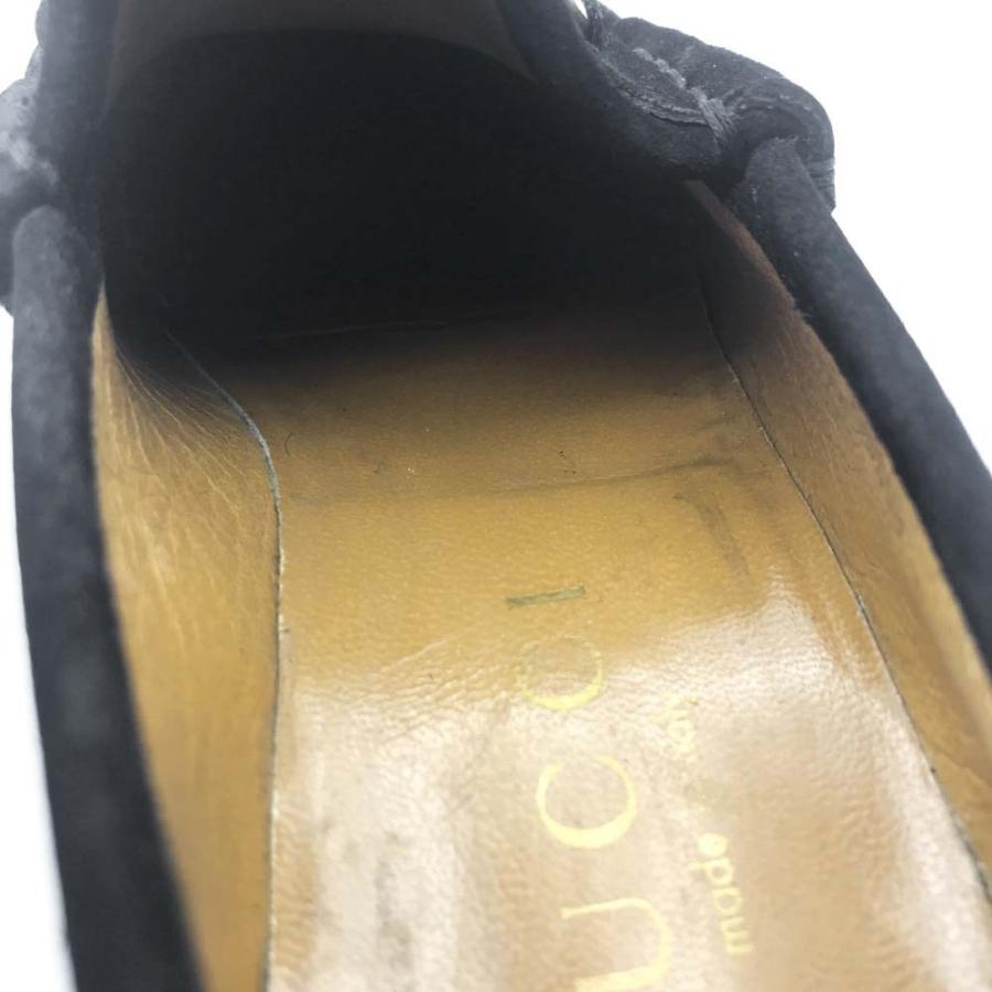 GUCCI（グッチ） スエードレザー ホースビットモカシンローファー 靴