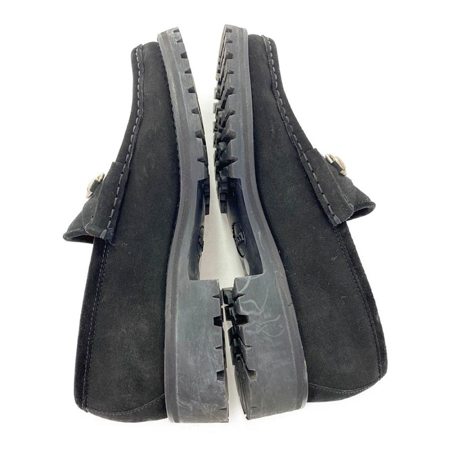 GUCCI グッチ ホースビットローファー・スエード 靴/371/2C