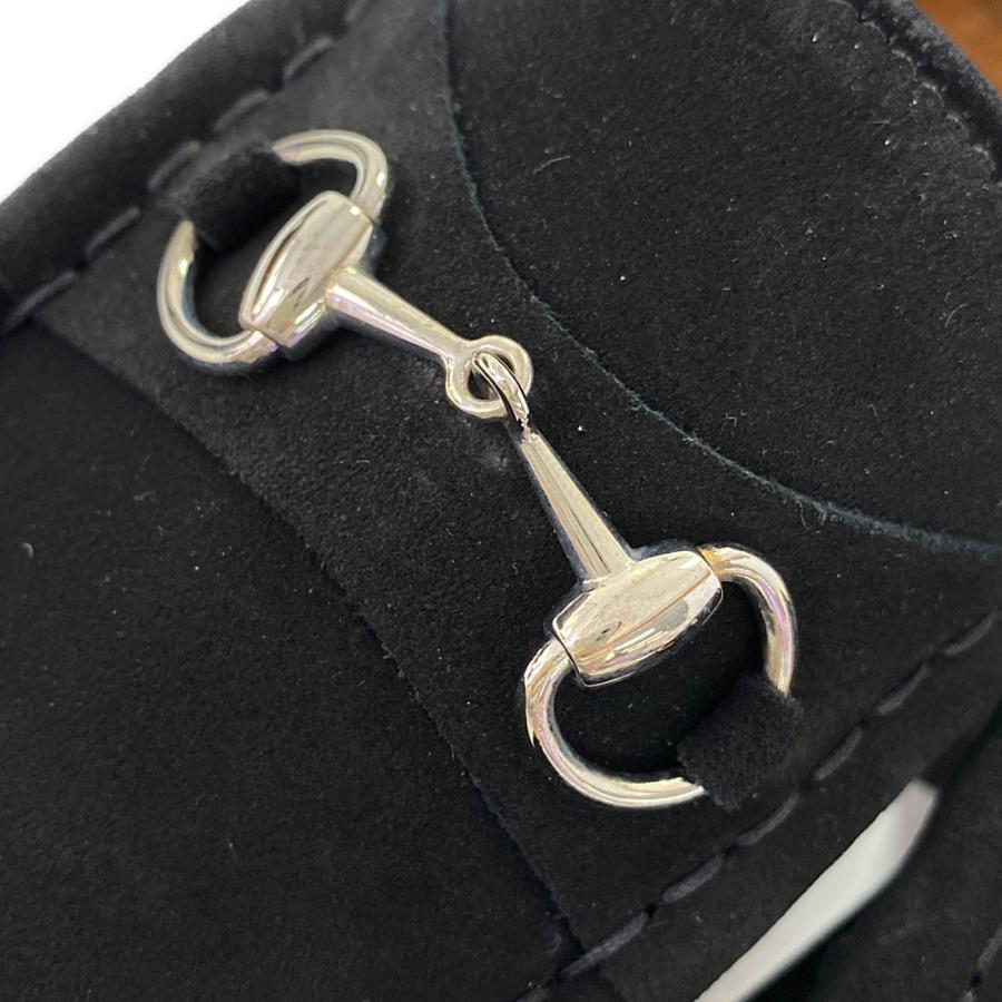 GUCCI グッチ ホースビットローファー・スエード 靴/371/2C