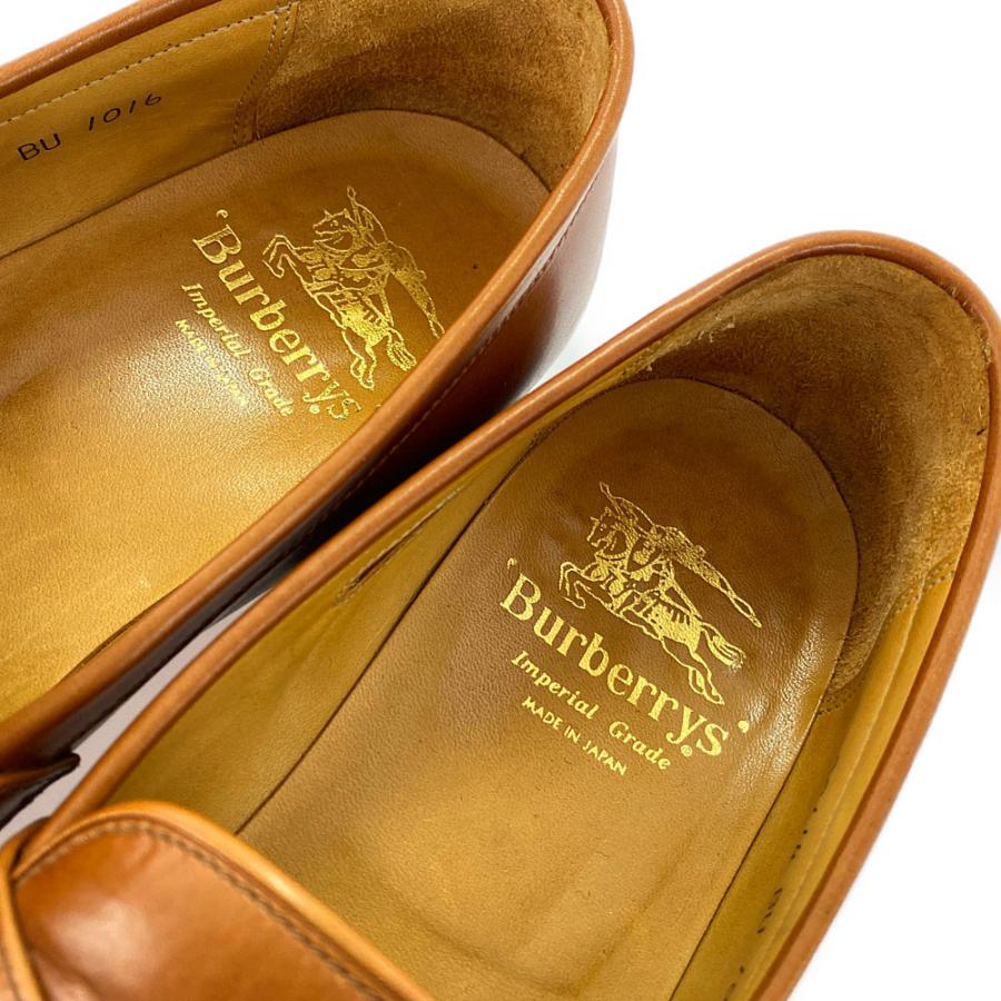 BURBERRY（バーバリー） レザー コインローファー靴/BU1016/26EE