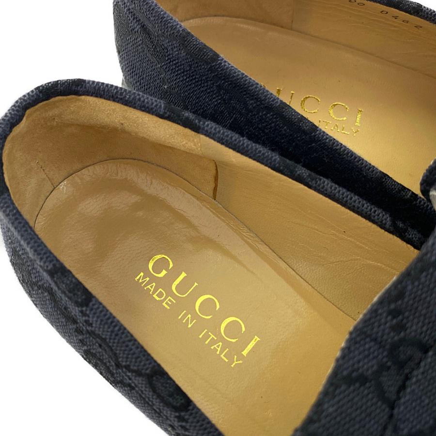 GUCCI グッチ GGキャンバス ローファー　ブラック　37 楽天市場】グッチ GUCCI ローファー 革靴 靴 シューズ レザー