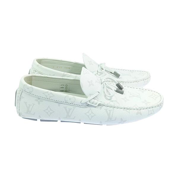 ルイヴィトン ドライバーライン モノグラム・ローファー 靴 モカシン/8/ホワイト/LOUIS VUITTON 翌日配送可/b240319/512498 |  | 04