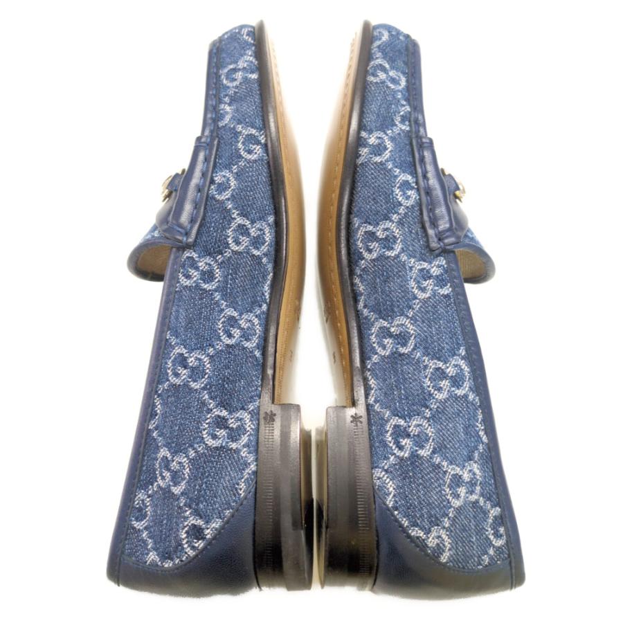 (ラスト1点) GUCCI グッチ GGキャンバス ホースビット 1953 デニム ローファー靴/815526/36/ブルー/翌日配送可/b251111/595995 | GUCCI | 03
