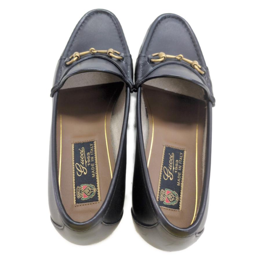 GUCCI（グッチ） ホースビット・1953 ローファー靴/309701/36/ブラック