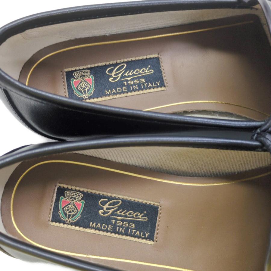 GUCCI（グッチ） ホースビット・1953 ローファー靴/309701/36/ブラック