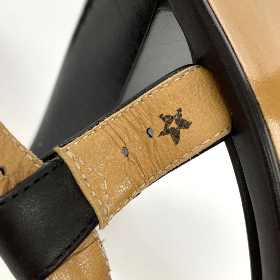 HERMES（エルメス） エヴリン・ストラップサンダル 靴/35/ブラック