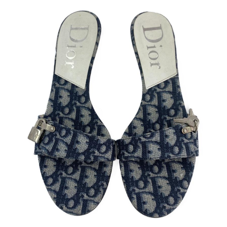 ゴージャスなリボンがキュート♪】Dior サンダル ゴージャスな