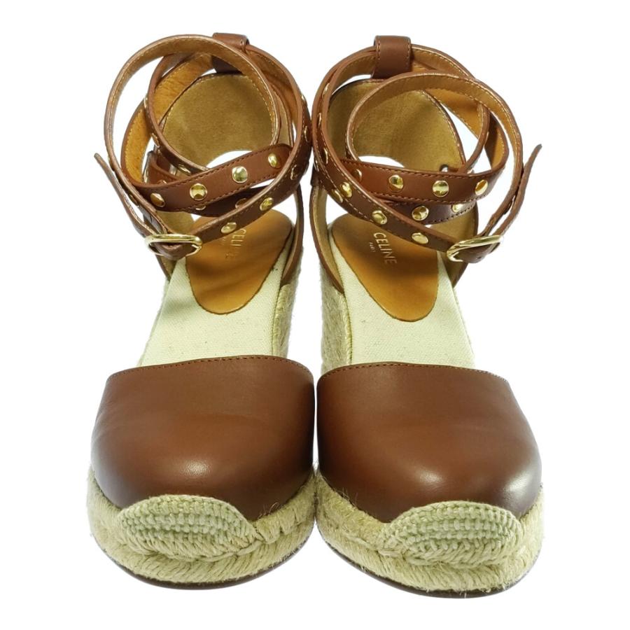 CELINE（セリーヌ） スタッズストラップ エスパドリーユ サンダル 靴