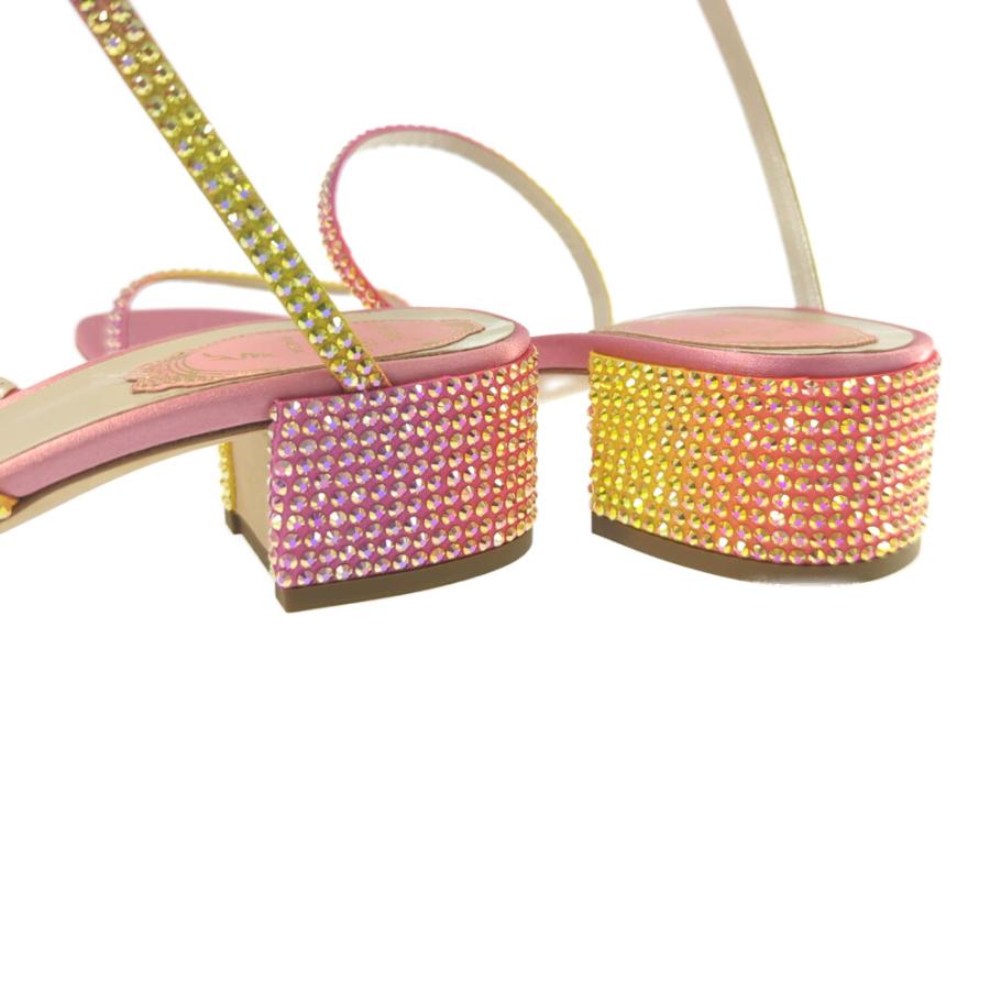 レネ カオヴィラ サンダル 36 RENE CAOVILLA レネカオヴィラ TROPICAL JUICE SATIN