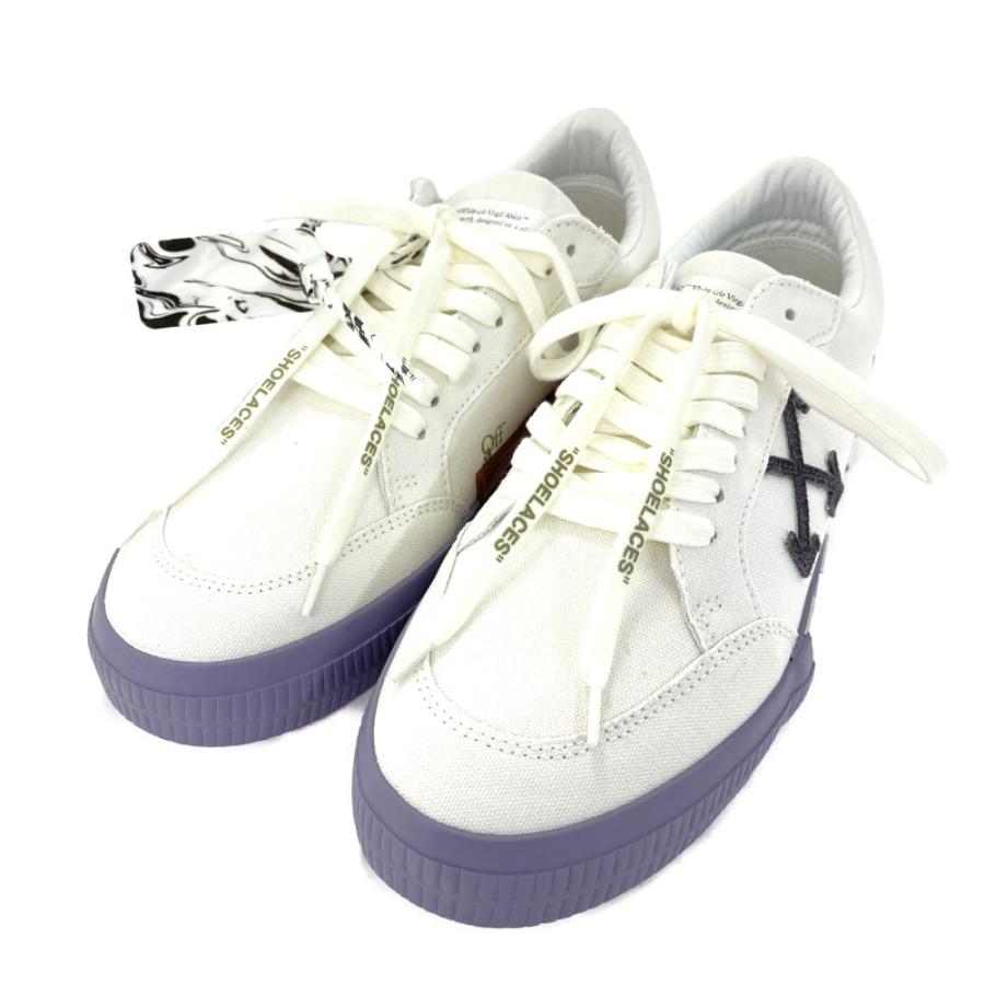 オフホワイト Low Vulcanized Eco Canvas エコキャンバス スニーカー靴/OMIA085F21FAB0010109/42(27cm相当)/ホワイト/OFF-WHITE /b220429/439838｜rfstore