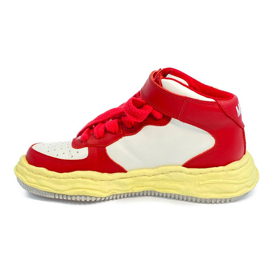 メゾンミハラヤスヒロ WAYNE VL OG Sole Leather High-top・レザー 