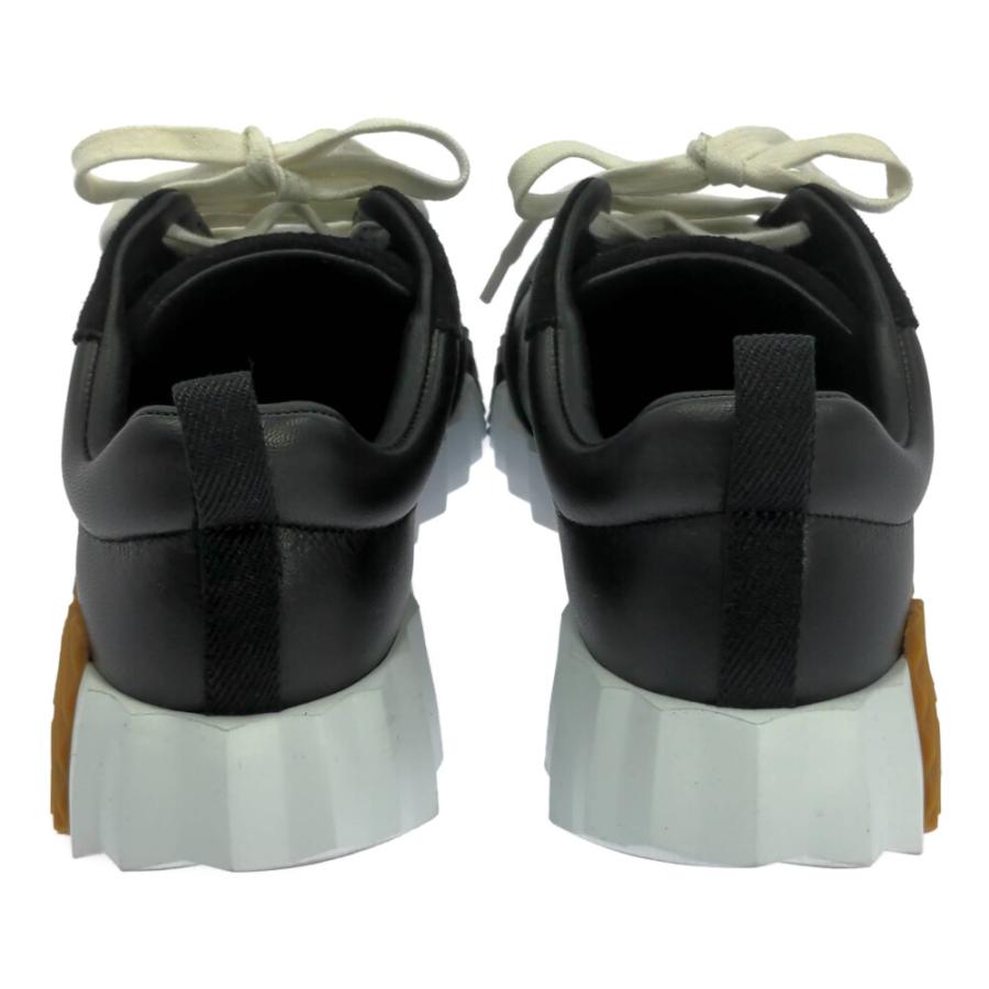 HERMES（エルメス） バウンシング・Hロゴ カーフ×スエード スニーカー