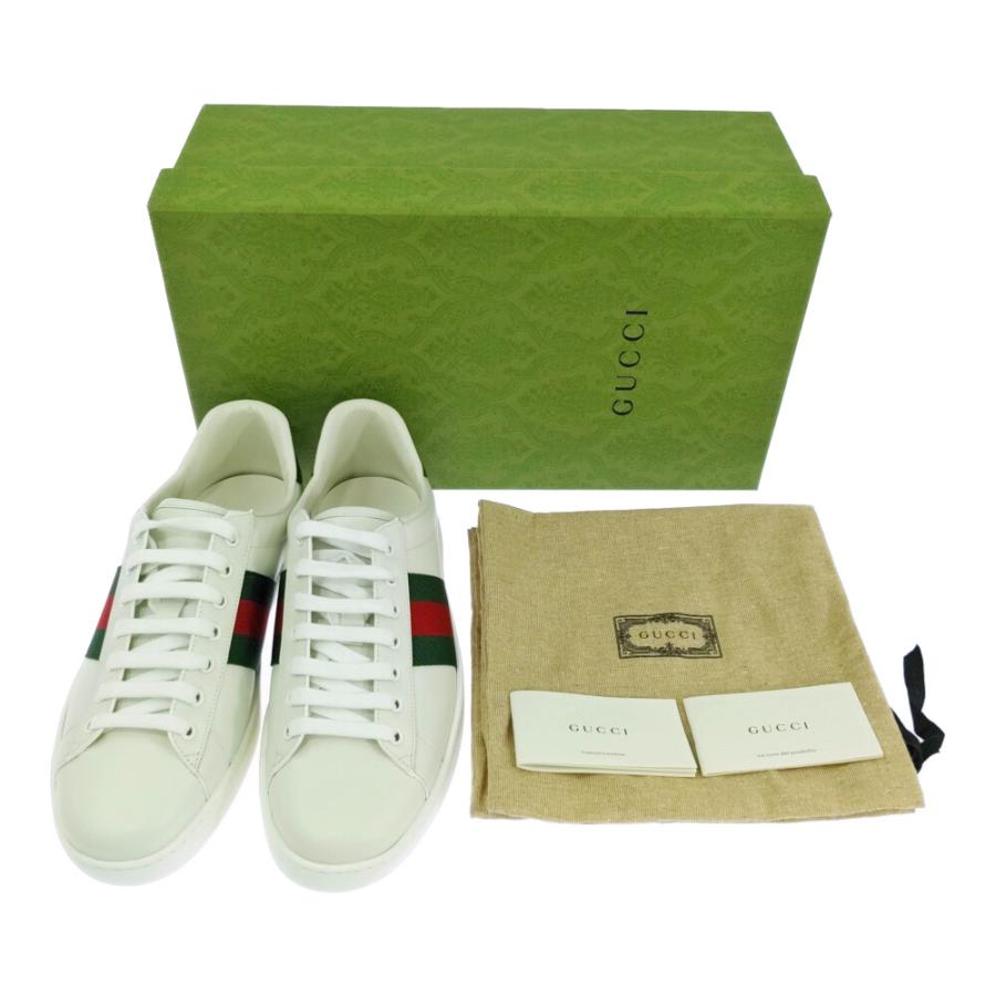 GUCCI（グッチ） エース・ウェブ ストライプ スニーカー靴/757892/UK 7