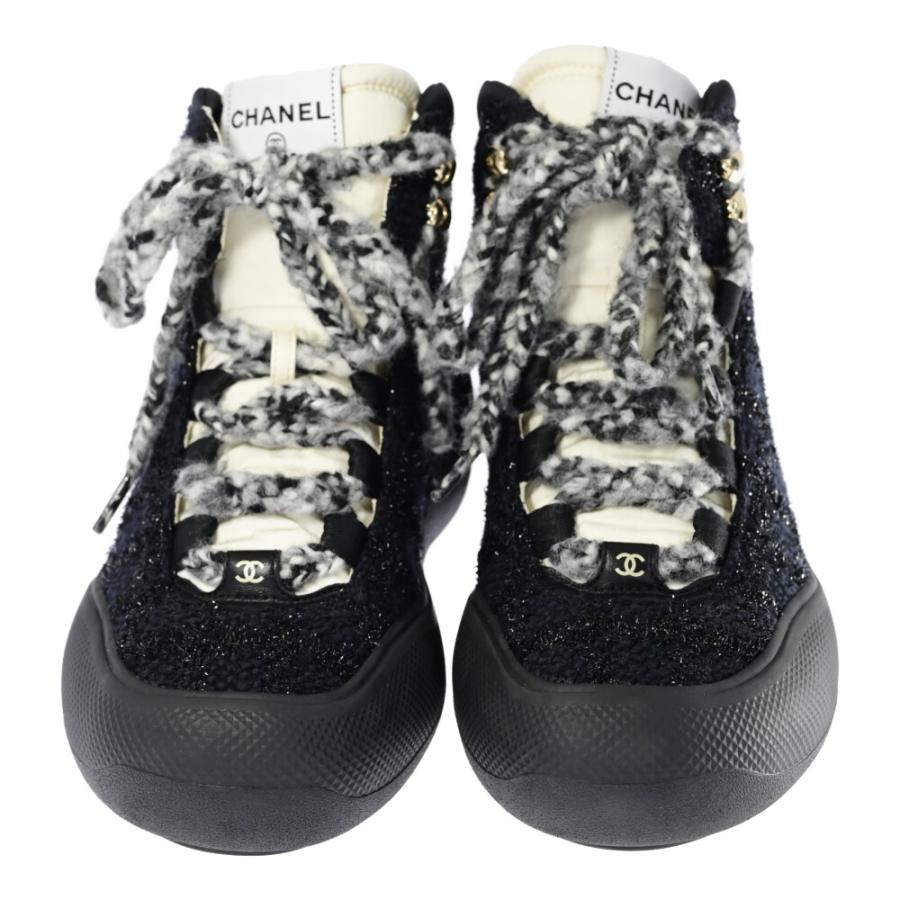 CHANEL シャネル/CHANEL ココネージュ CCロゴ ツイード レース CHANEL シャネル/CHANEL ココネージュ CCロゴ ツイード レース