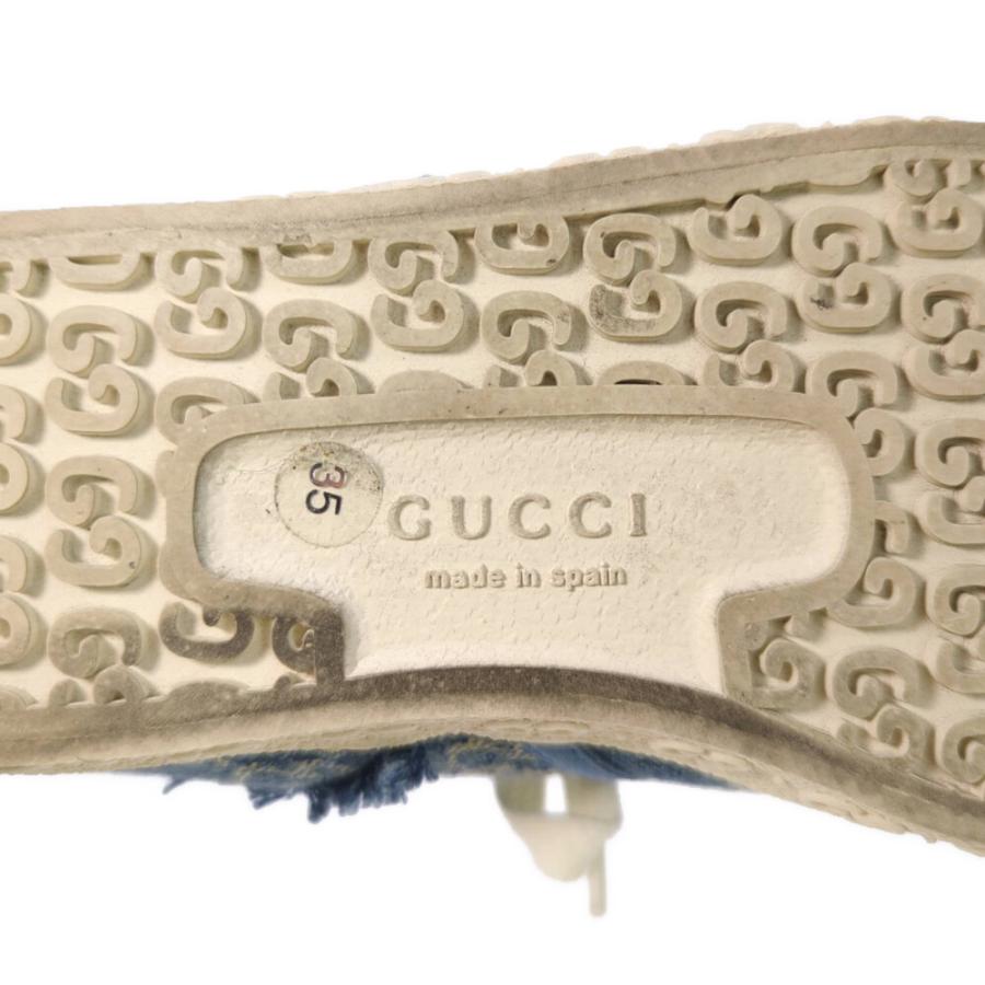 GUCCI（グッチ） ロゴ 24SS GGパターン デニム スニーカー 靴/784213 