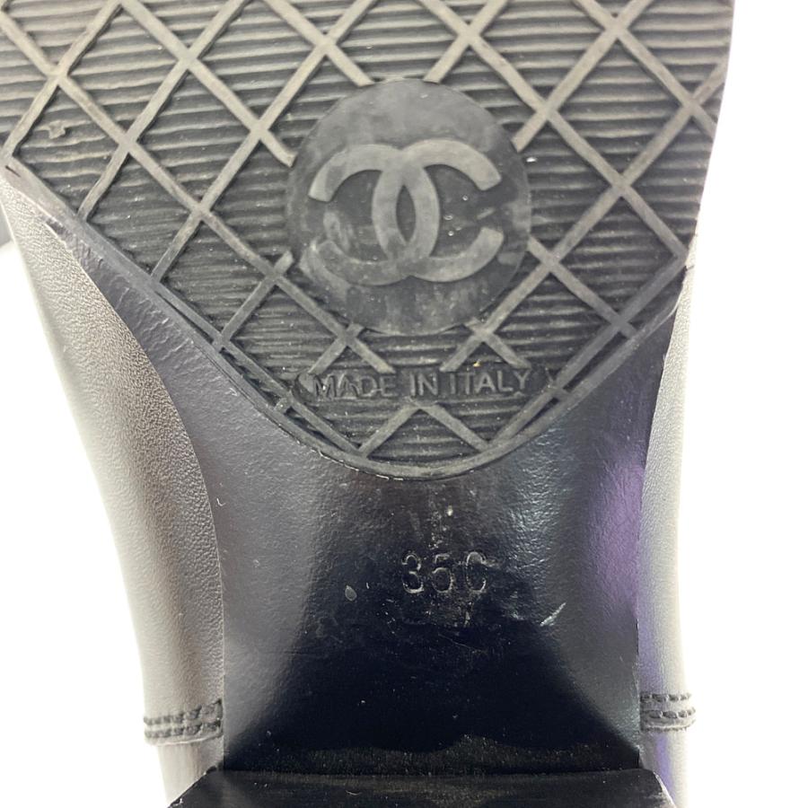 CHANEL（シャネル） ココマークレザーショートブーツ 靴/G28591/35