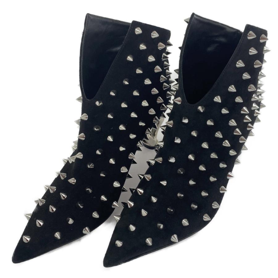 バルマン BF2 SHOES BOOT・スエード スタッズ ショートブーツ靴/625 