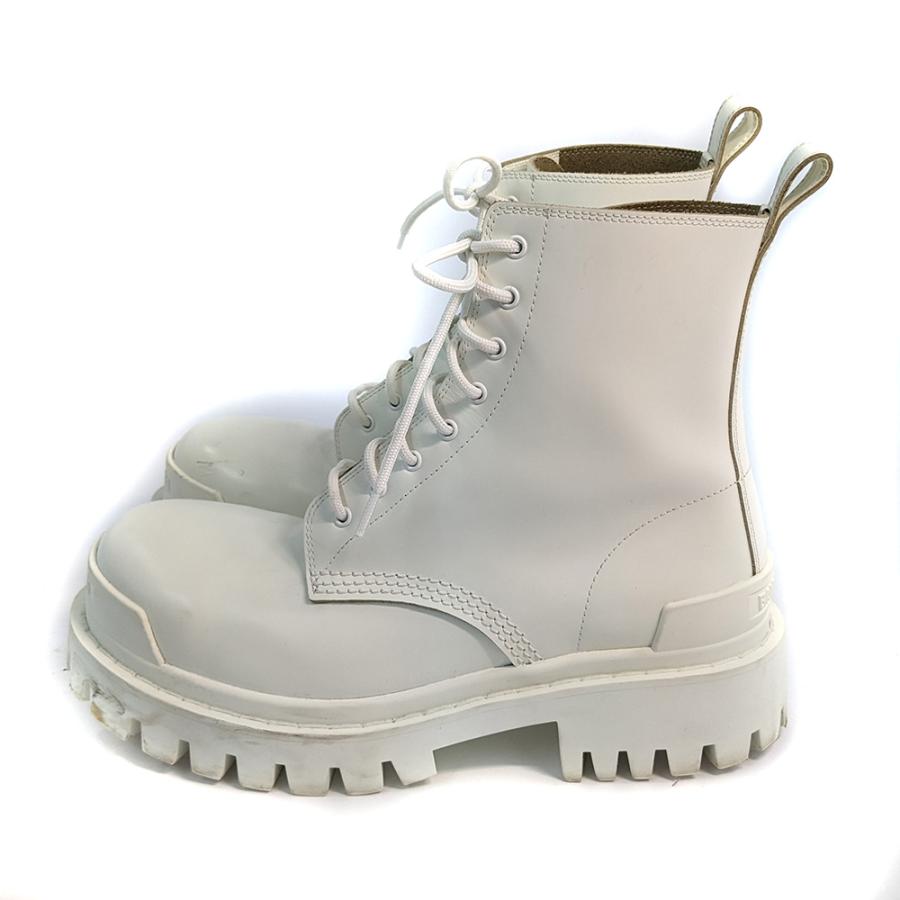 BALENCIAGA バレンシアガ Strike Lace-up レザーショートブーツ BALENCIAGA バレンシアガ Strike Lace-up レザーショートブーツ