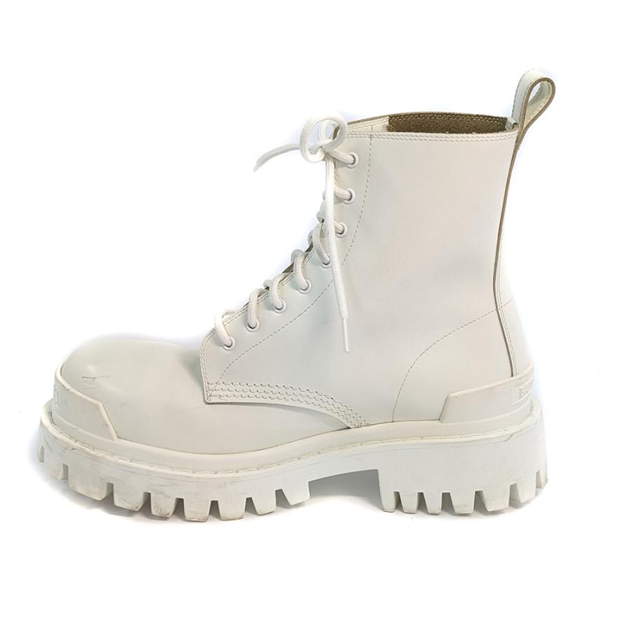 BALENCIAGA バレンシアガ Strike Lace-up レザーショートブーツ BALENCIAGA バレンシアガ Strike Lace-up レザーショートブーツ