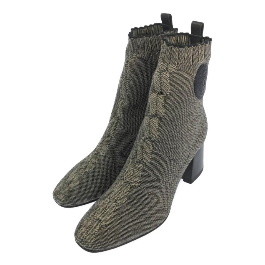 【美品】　HERMES　エルメス　ヴォルヴェール　ショートブーツ　グレー　36 HERMES（エルメス） ヴォルヴェール・ショートブーツ 靴/36/グレー