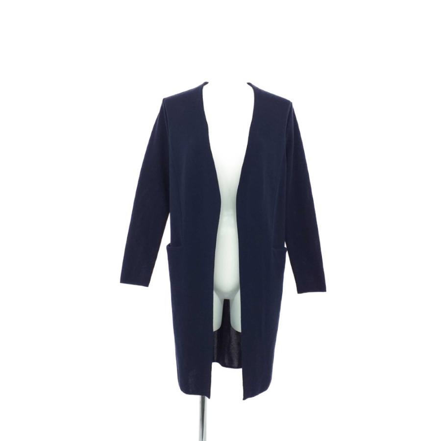 中古 Theory luxe 20ss ロングカーディガン ブラック asakusa.sub.jp