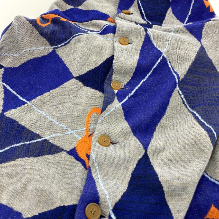 ヴィヴィアンウエストウッド 20AW ハーレクイン柄 ドレープ  