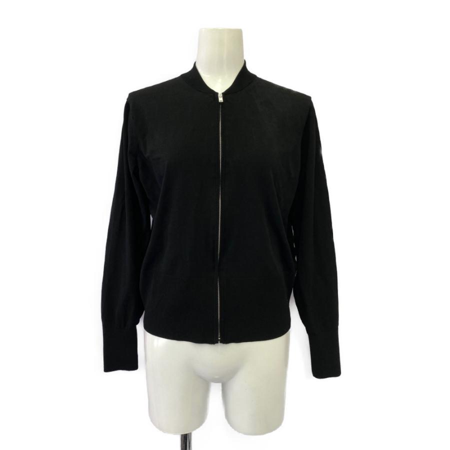theory（セオリー） COMPACT CREPE ZIP UP BOMB・ジップ ニット 