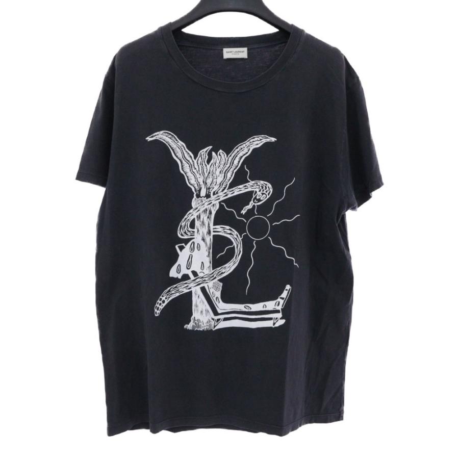 サンローランパリ 半袖・カットソー・Tシャツトップス カサンドラ 15SS 