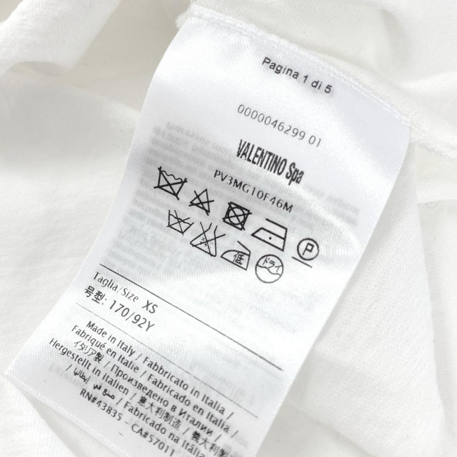 VALENTINO ヴァレンティノ ALWAYSプリント ダメージカットソー・T 