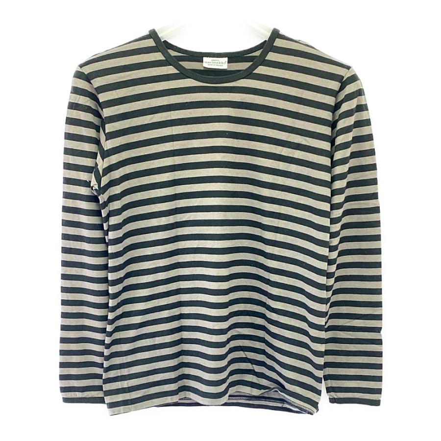 marimekko マリメッコ Tasaraitaカットソーボーダーロング